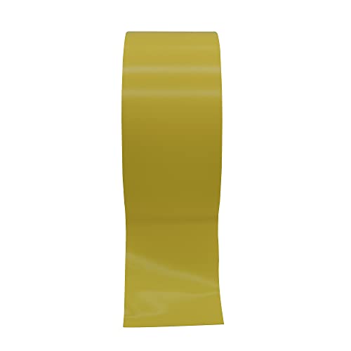 3M 471 Vinyl Fineline Linierband Konturenband Abklebebänder Warnband Malerkrepp Zierlinienband, Spur- und Sicherheitsmarkierung, Farbmarkierung, Bodenmarkierung (24 mm x 33 meter, Yellow) von INDIAN STORE 24