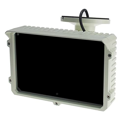 ACC-10 Infrarotstrahler/IR-Strahler mit 18 ultrastarken IR-LEDs und bis zu 130 m Beleuchtungsreichweite für Überwachungskameras, wetterfest ip66, automatische Einschalten von INKOVIDEO