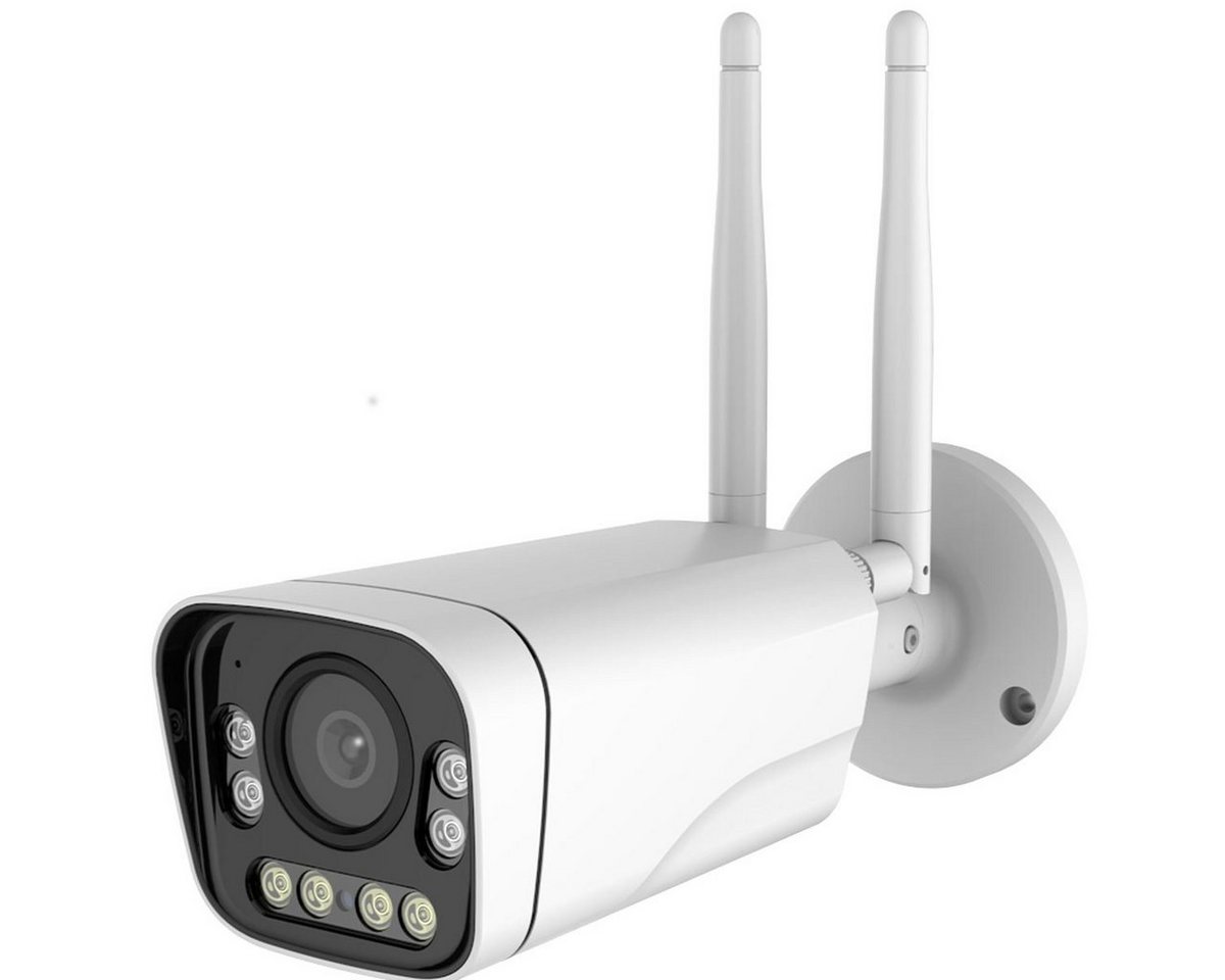 INKOVIDEO INKO-TY557 4 MP WLAN Überwachungskamera (Außenbereich, Innenbereich, Intelligente Bewegungserkennung, Zwei-Wege-Audio) von INKOVIDEO