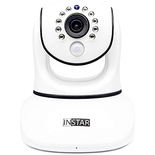 Überwachungskamera IN-8015 Full HD weiss von INSTAR - WLAN IP Kamera - Innenkamera - IP Cam - Pan Tilt - Alarm - PIR - Bewegungserkennung - Nachtsicht - Weitwinkel - LAN - WiFi - RTSP - ONVIF von INSTAR