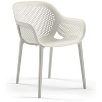 Design-Sessel Atra grauweiß von IPERBRIKO