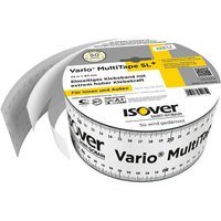 Isover Vario MultiTape SL + Klebeband mit geteiltem Abdeckstreifen 25m x 60 mm von ISOVER