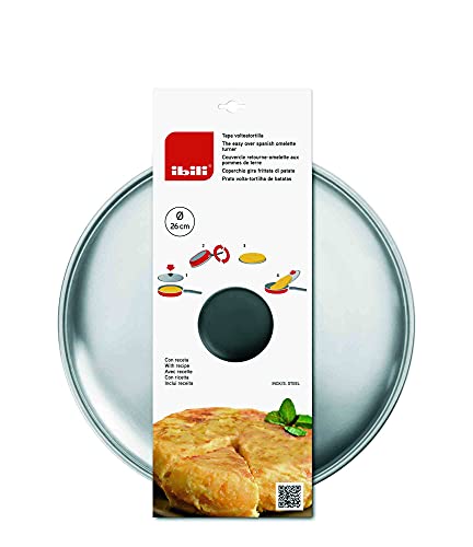 Ibili gibt Omelette Deckel aus Edelstahl – 30 cm von IBILI
