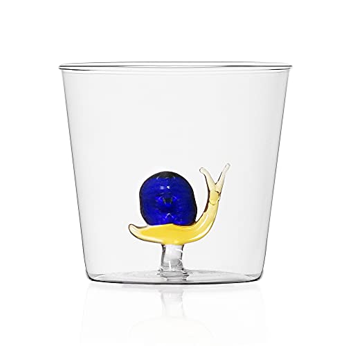 Ichendorf Milano Glas Esc | Borosilikatglas | Modernes italienisches Design | Glas mit Figur | 8 x 8,5 cm von Ichendorf Milano
