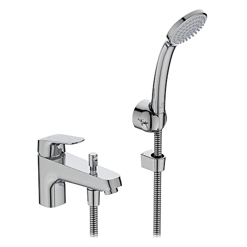 Ideal Standard B1960AA Ceraflex 1 tap Hole Brause und Wannenbatterie, Chrome, Single Lever Bath Shower Mixer von Ideal Standard