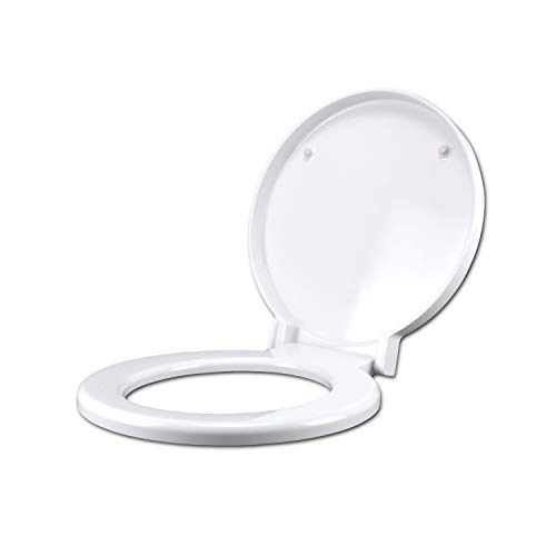 WC-Sitz für Arke Galassa, wie Original-Heizkörper, weiß, Scharnier/Verschluss: Normal von Idrotop
