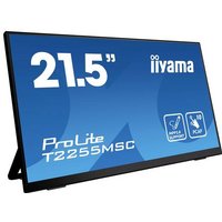 Iiyama ProLite Touchscreen-Monitor EEK: D (A - G) 54.6cm (21.5 Zoll) 1920 x 1080 Pixel 16:9 5 ms HDM von Iiyama