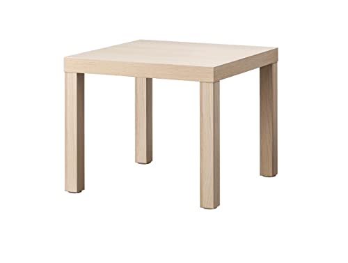 Ikea LACK Beistelltisch, 55x55 cm, [Weiß gebeizt Eiche-Effekt] von Ikea