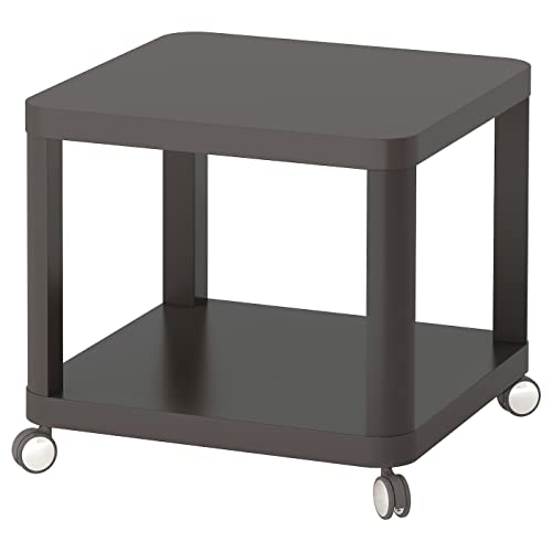 IKEA Tingby 003.494.44 Beistelltisch auf Rollen, Grau, Größe 49,5 x 49,5 cm von Ikea