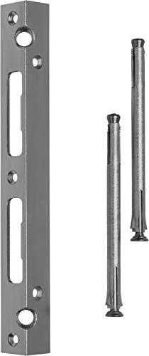 IKON Winkel-Sicherheitsschließblech 9M46 für überfälzte Türen mit zwei Ankern von Ikon