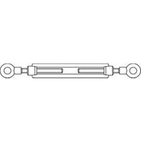 DIN 1480 Spannschlösser A 2 SP RR von Industrial Quality Supplies