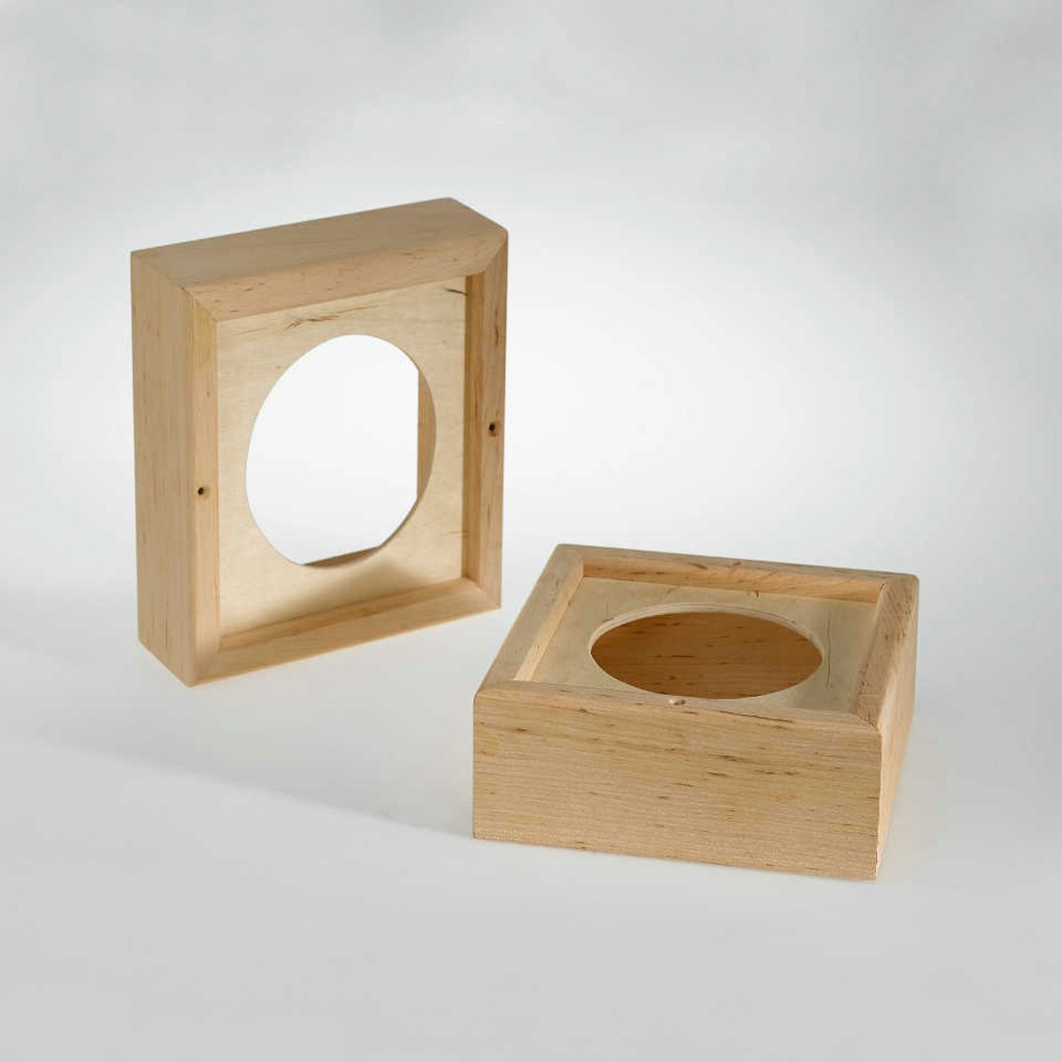 Infraworld Holzrahmen Set für Sauna-Lautsprecher (2 Stück) von Infraworld