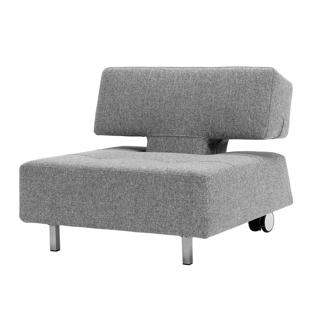 Innovation Möbel Sessel Long Horn Granit Webstoff mit Relaxfunktion/Schlaffunktion 85x76x87 cm (BxHxT) von Innovation Möbel