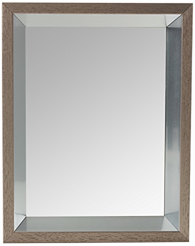 Inov8 Framing Spiegelrahmen Louvre Gunmetal 20,3 x 15,2 cm, 4 Stück, Glas, 9 x 12 x 16 cm von Inov8 Framing