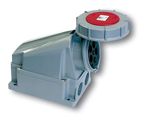 Interflex PCE-Basis-wasserdicht 63 A 3-polig 400 V 6 Stunde rot von Interflex