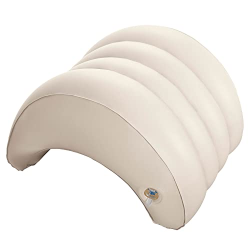 Intex PureSpa Whirlpoolzubehör - Aufblasbare Kopfstütze - 39 x 30 x 23 cm -Beige, 28501, Mehrfarbig, Einheitsgröße von Intex