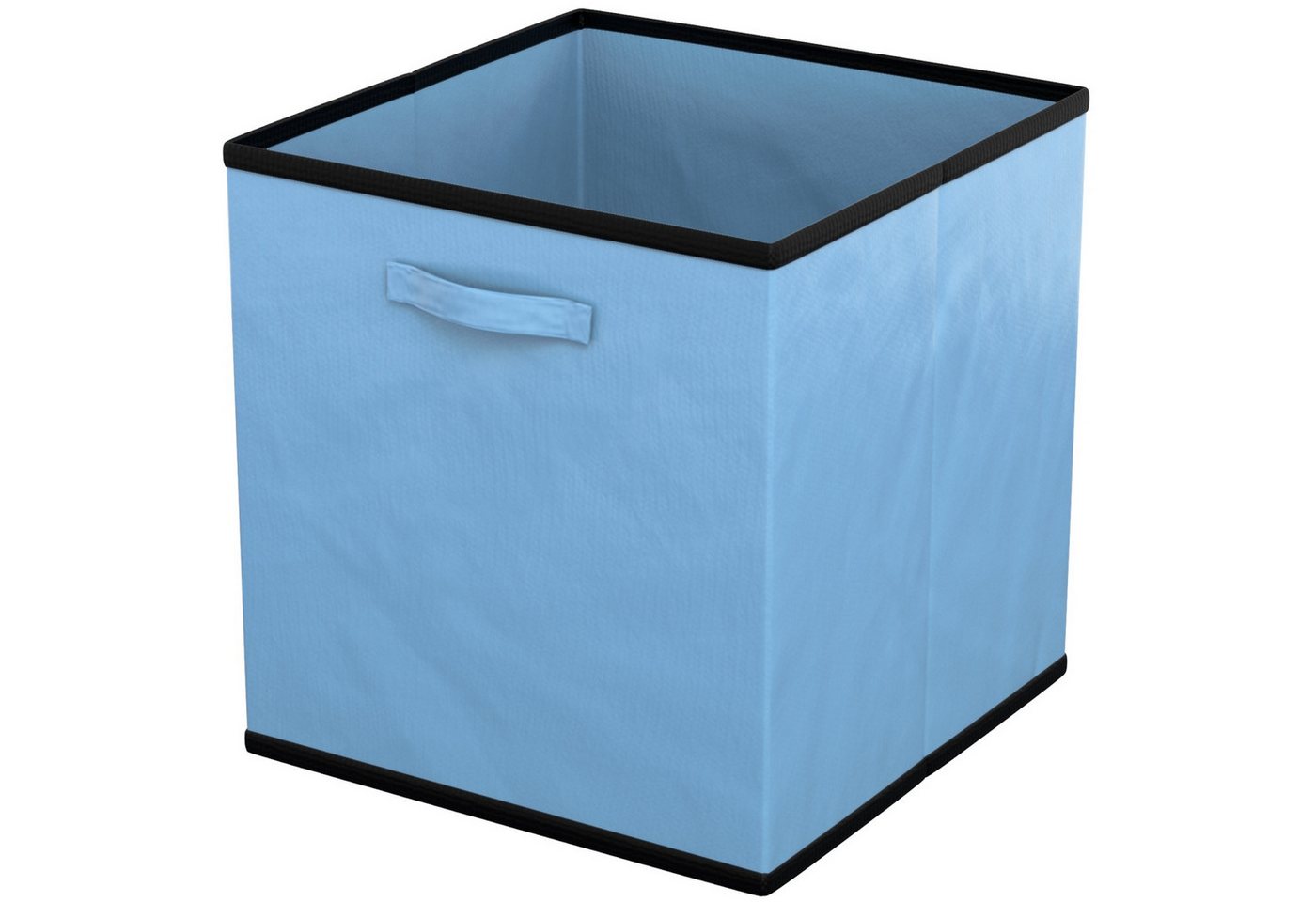 Intirilife Aufbewahrungsbox (6 St), Faltbare Aufbewahrungsbox ohne Deckel - Blau von Intirilife
