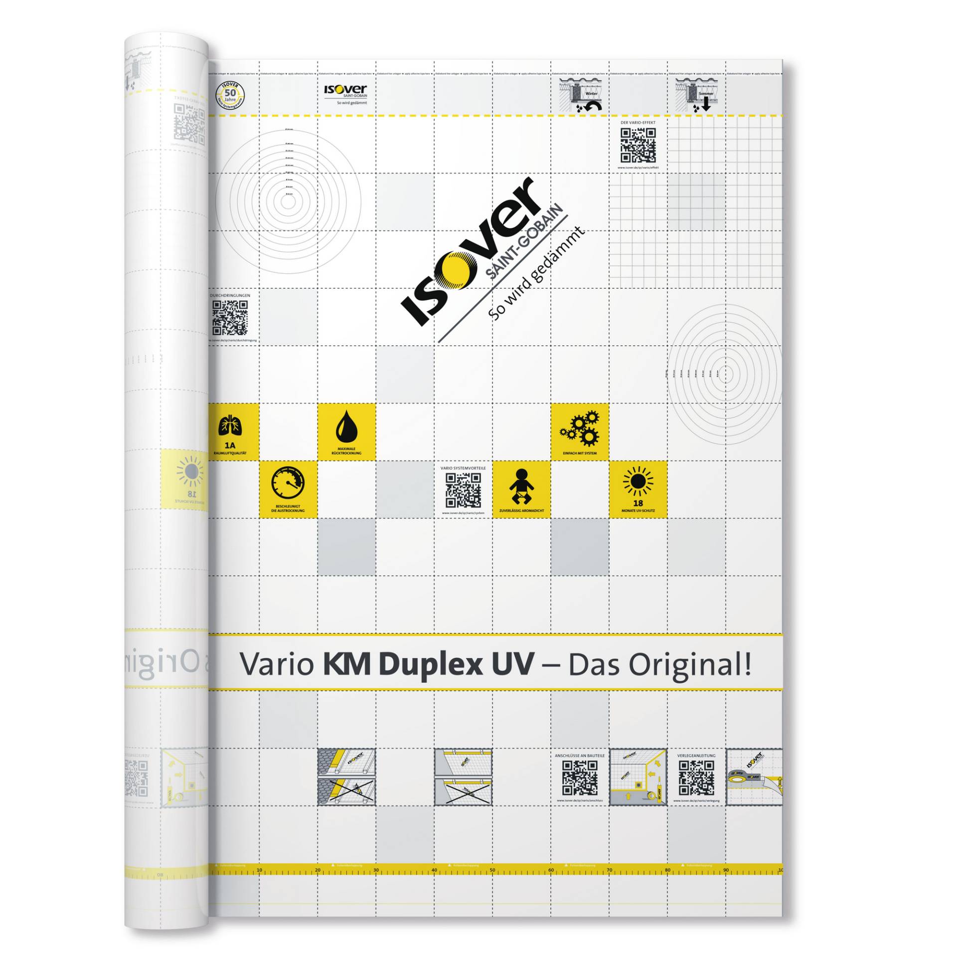 Isover Klimamembran 'Vario Duplex UV' 60 m² von Isover