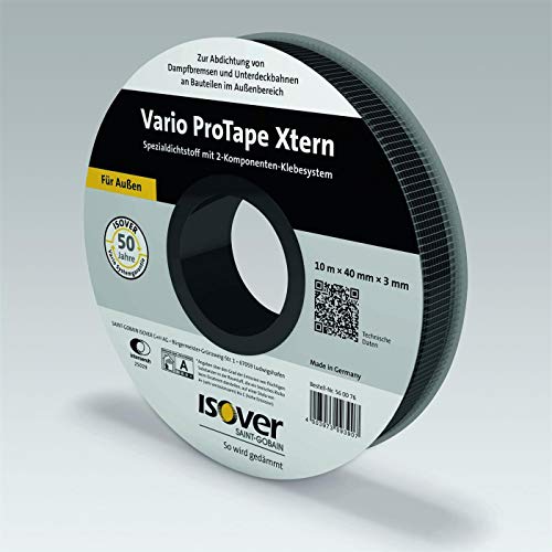 Spezialdichtstoff Vario ProTape Xtern 40mm x 10m/Rolle von Isover