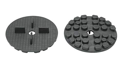 Gummi Plattenlager Stelzlager Terrassenlager Terrassenplatten Bodenplatten Fugen (250, Gummi Plattenlager) von Ista Tools