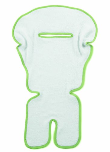 Italbaby Schwammbezug für Hochstuhl, Weiß/Limettengrün, merhfarbig, Einheitsgröße von Italbaby
