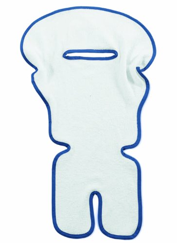 Italbaby Schwammbezug für Hochstuhl, weiß/blau, Mehrfarbig, Einheitsgröße von Italbaby