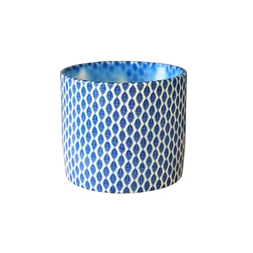 Ivyline Pflanzgefäß, Keramik, Marineblau, 13 x 15 cm von Ivyline