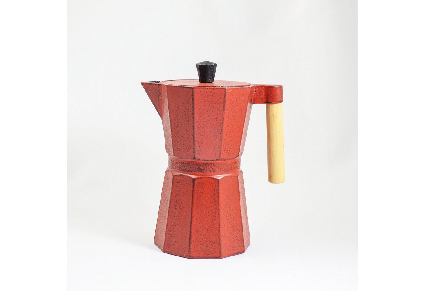 JA-UNENDLICH Teekanne Kafei, 0.8 l, aus Gusseisen handgefertigt im Sandgussverfahren, innen emailliert von JA-UNENDLICH