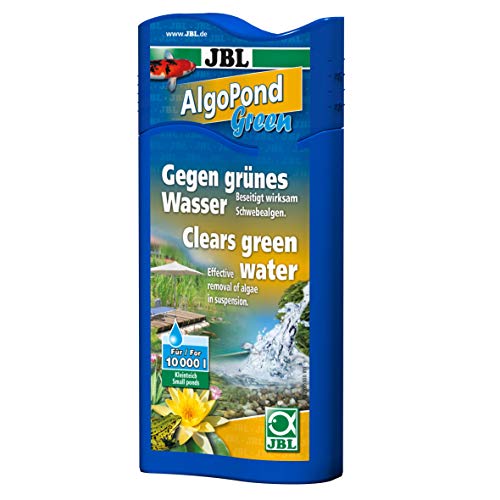JBL Algo Pond Green 26065 Wasseraufbereiter gegen Schwebealgen im Gartenteich, 500 ml von JBL