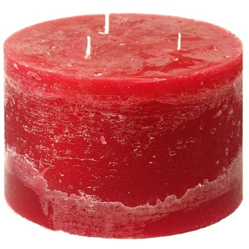 3-Docht Rustik 150/100, rot Kerze JEKA Ebersbacher Kerzen von JEKA