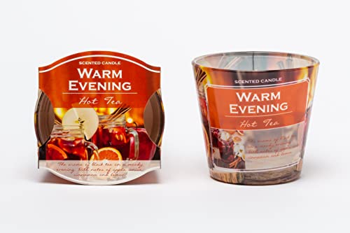 Duftglas Duftkerze"Warm Evening" Warmer Tee, Winter, Weihnachtsduft von JEKA