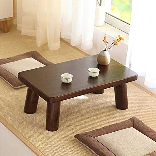 JHLP Tatami Couchtisch im japanischen Stil – niedriger Altartisch für Meditation, kleiner Teetisch für Bodensitzung, perfekt für Akzentmöbel und Bodensitze von JHLP