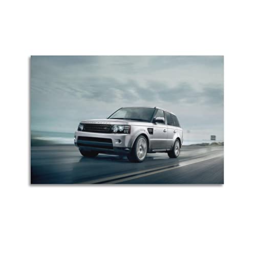 JONZA Sportwagen-Poster für Land Rover Range Rover Luxusauto, dekoratives Gemälde, Leinwand, Wand- und Kunstbild, Familien-Schlafzimmer, Dekoration, 40 x 60 cm von JONZA