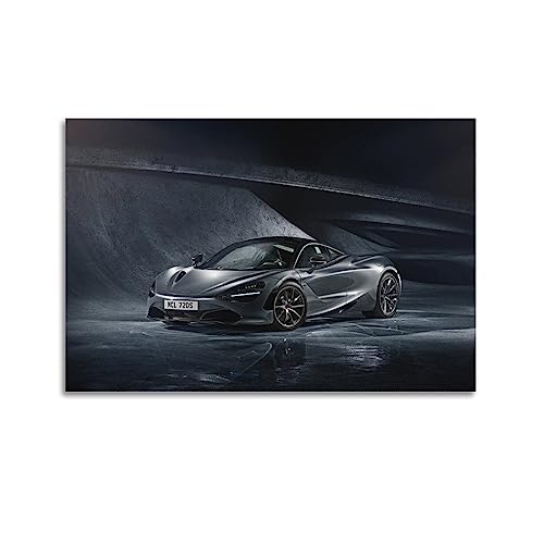 JONZA Sportwagen-Poster für McLaren 720S Supercar Luxusauto, dekoratives Gemälde, Leinwand, Wand- und Kunstbild, Familien-Schlafzimmer, Dekoration, 40 x 60 cm von JONZA