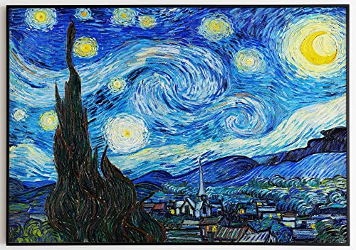 JOPRICO Vincent Van Gogh Druck - Sternennacht Größe 21x30cm (A4) von JOPRICO