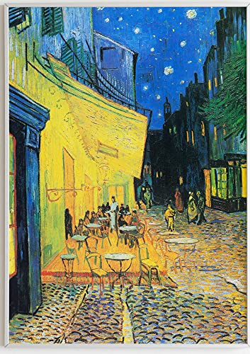 JOPRICO Vincent Van Gogh Poster - Nachtcafè Größe 30x40 cm | 12x16 inch von JOPRICO