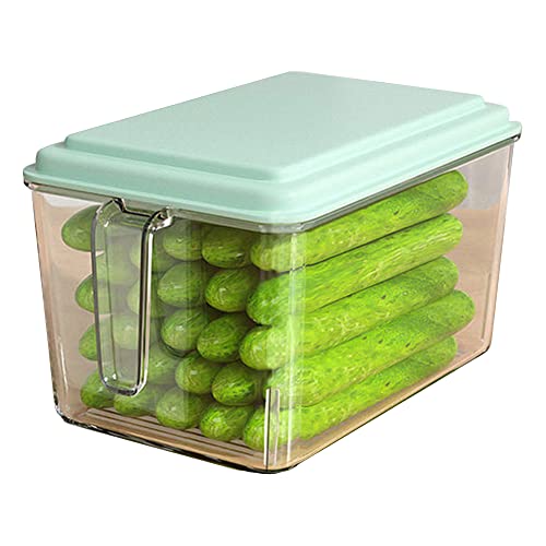 JOYBOS Behälter für Lebensmittelaufbewahrung, 6,3 l, mit grünem Deckel von JOYBOS