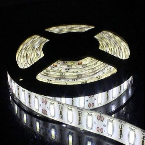 JOYLIT LED Streifen Licht Kaltes Weiß 6000-6500K 300LEDs SMD5630, 5M LED Strip Flexibler IP65 Wasserdicht LED Band Beleuchtung für Innen Heim Küche usw von JOYLIT