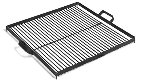 JS Garten Deko Grillrost aus Rohstahl 50x50 cm für Feuerschale Ø 70 cm Rost Grillgitter Grillen CookKing von JS Garten Deko