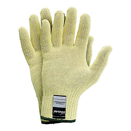 JS RJ-KEVLAR10 Schutzhandschuhe, Gelb, 10 Größe, 10 Stück von JS