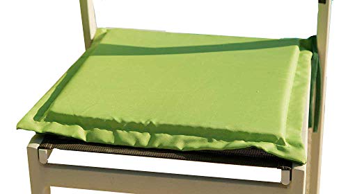 Jura Textiles JT100 Sitzkissen, quadratisch, 6 Stück, Grün von JURA TEXTILES