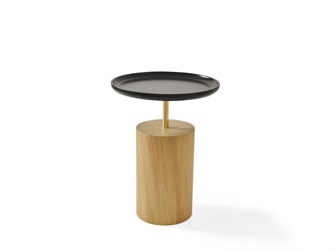 JVmoebel Beistelltisch Beistelltisch Tisch Holz Beistell Designer Möbel Schwarz Rund Tisch (1-St., Beistelltisch) von JVmoebel