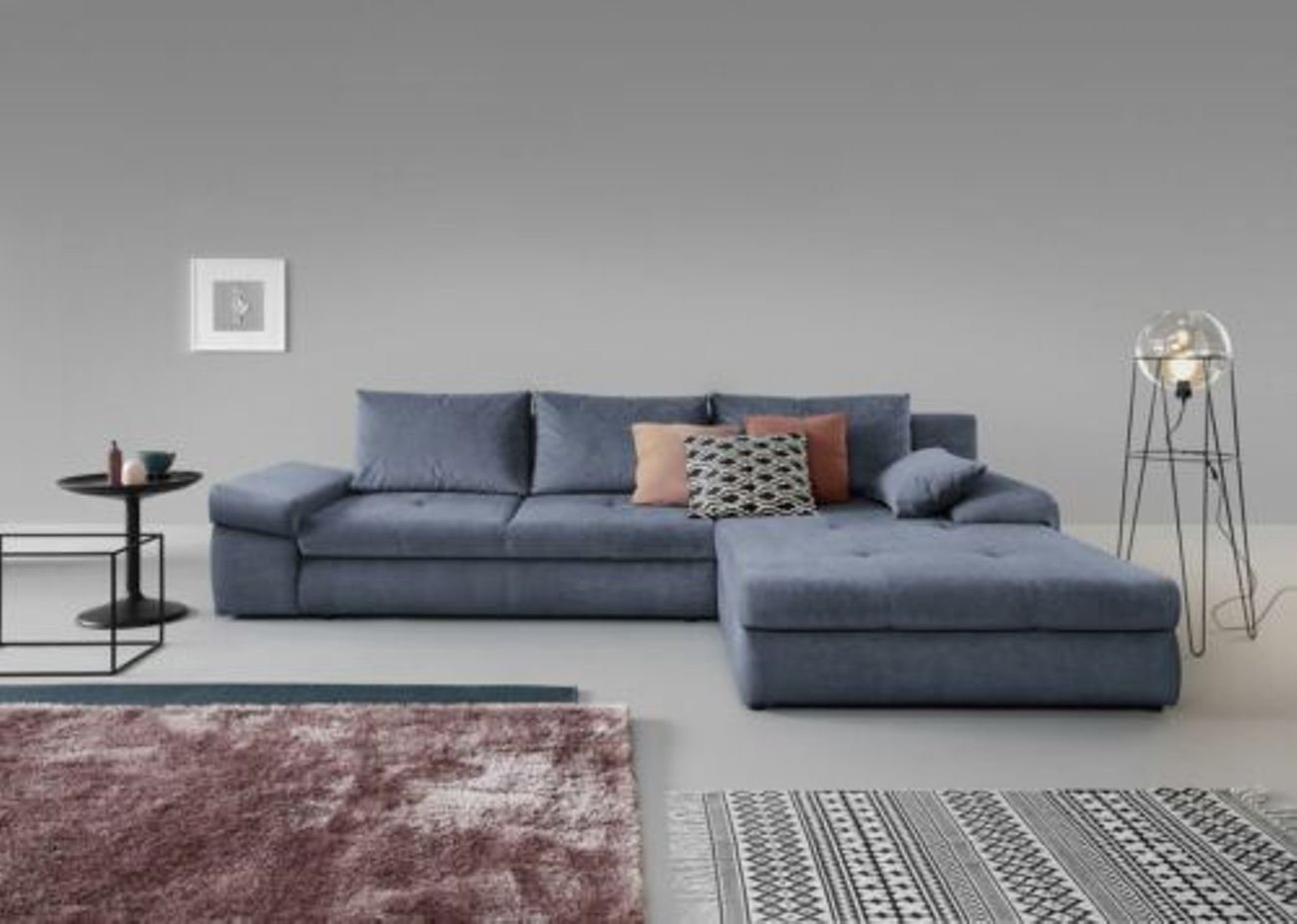 JVmoebel Ecksofa, L-Form Sitz Farbe Ecksofa Couch Polstermöbel Wohnzimmer Textil von JVmoebel