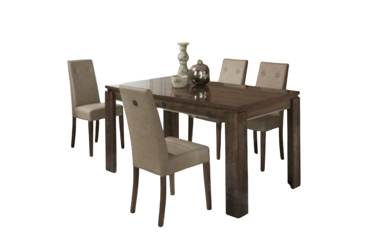 JVmoebel Esszimmer-Set, Esstisch 4x Stuhl Garnitur Küchen Stühle Gruppe Tisch Neu Set 5tlg. von JVmoebel