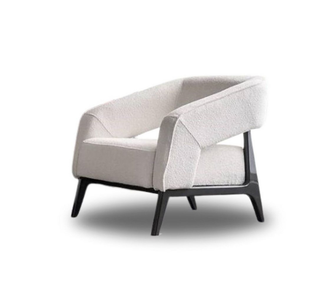 JVmoebel Sessel Design 1-Sitzer Luxus Sessel Polstermöbel Textil Relaxsessel Modern (1-St., Sessel), Made in Europa von JVmoebel