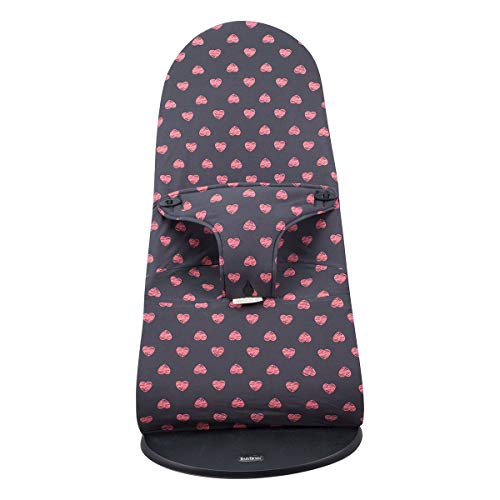 JYOKO Kids Bezug kompatibel mit Babybjorn Bliss, Balance, Soft (Fluor Heart, Baumwolle) von JYOKO