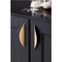 1.25'' 2.5'' 3.78'' Polierte Gold Halbmond Schrank Zieht Schwarze Pulls Kommode Pull Nickel Garderobe Griffe Moderne Schubladen von JackAccessories