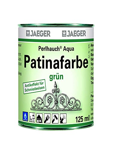 Jaeger Perlhauch Aqua Patinafarbe grün 125 ml von Jaeger