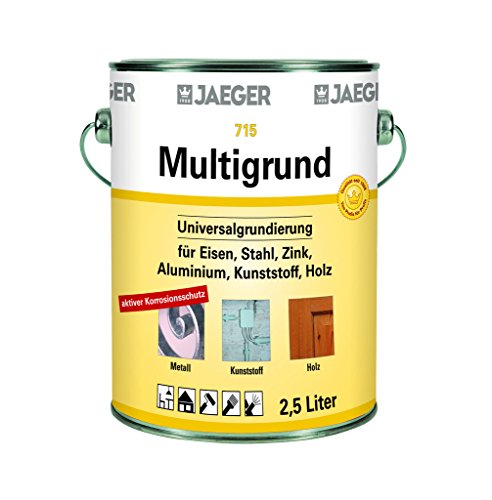 Multigrund 715 grau RAL7001 2,5l JAEGER von Jaeger