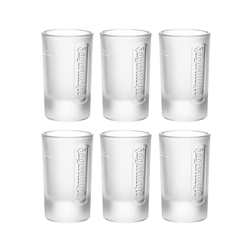 Jägermeister Shotgläser Set 2cl - 6er Set Schnapsglas - Spülmaschinenfest und Standfestes Likörglas - Das Original - Schnaps und Likör Glas von Jägermeister